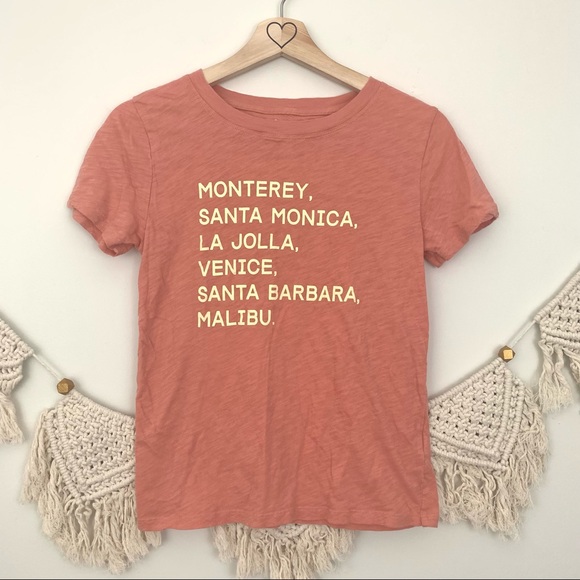 J Crew California Coast Graphic Tee - Picture 3 of 9